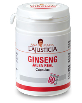 Ginseng con Jalea Real  60 cápsulas – Ana Maria La Justicia