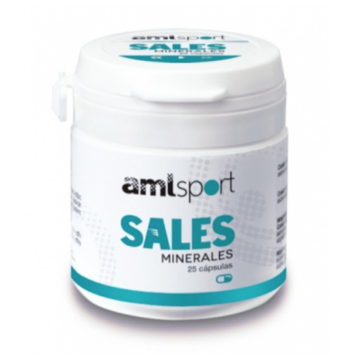 Sales Minerales AMLSport  25 cápsulas