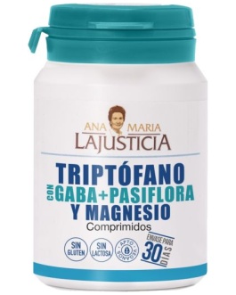 Triptófano con Gaba + Pasiflora y Magnesio  60 comprimidos – Ana Maria La Justicia