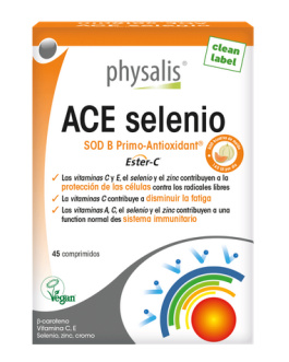 ACE Selenio 45 comprimidos – Physalis