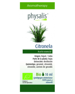 Aceite Esencial de Citronela 10 ml – Physalis