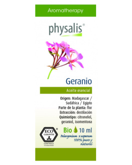 Aceite Esencial de Geranio 10 ml – Physalis