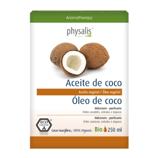 Aceite Vegetal de Coco 250 ml - Physalis