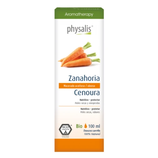 Aceite Vegetal de Zanahoria 100 ml - Physalis