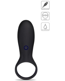 LOVETOY Anillo para el Pene iJoy Stamina Ring USB Negro