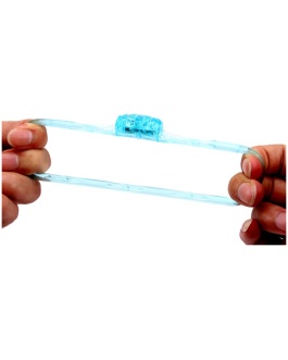 CHISA Anillo para el Pene y Vibracion 1.8 cm Azul