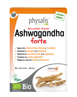 Ashwagandha Forte 30 comprimidos – Physalis