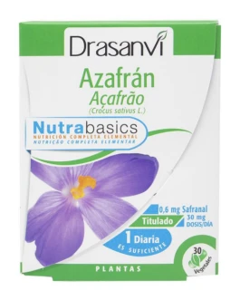 Azafrán  30 cápsulas – Drasanvi