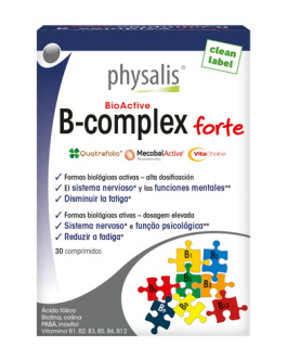 B-Complex Forte 30 comprimidos – Physalis