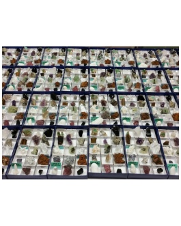 Caja 15 Minerales Colección Variados -15Ud-
