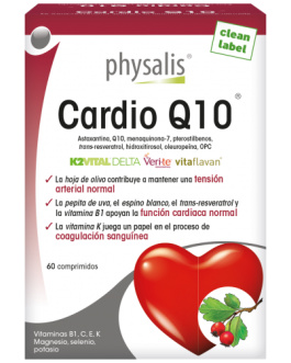 Cardio Q10 60 comprimidos – Physalis