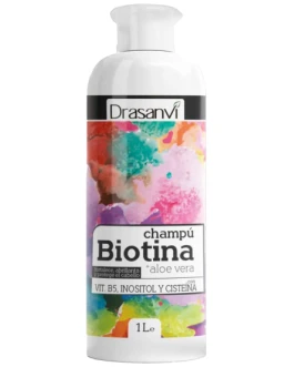 Champú Biotina y Aloe Vera  1 litro – Drasanvi