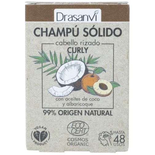 Champú Sólido - Cabello Rizado  80 gramos