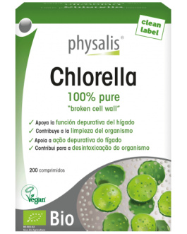 Chlorella 200 comprimidos – Physalis