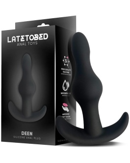 LATETOBED Deen Plug Anal de Silicona Base en Ancla