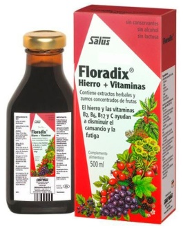 Floradix Jarabe 500 ml – Salus