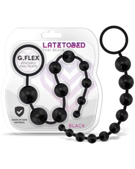 LATETOBED G.Flex Bolas Tailandesas Flexibles Negro