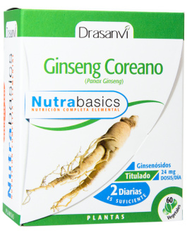 Ginseng Coreano  60 cápsulas – Drasanvi