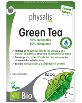 Green Tea 60 comprimidos – Physalis