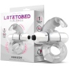 LATETOBED Horizon Anillo Vibrador con Conejito Transparente