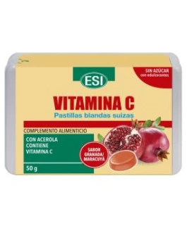 Vitamina C Pastilla Blanda 50Gr. – Trepatdiet-Esi