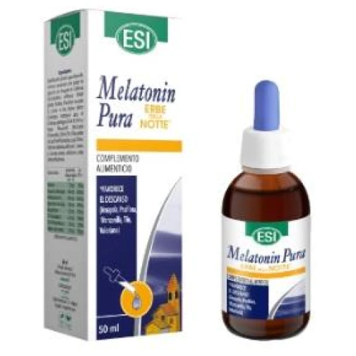 Trepatdiet-Esi - Melatonin Pura 1Mg.Con Erbe Della Notte 50Ml.