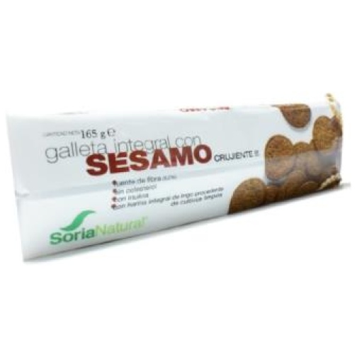 Soria Natural - Galletas Sesamo Integrales 165Gr