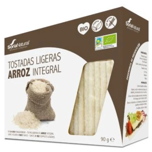 Soria Natural - Tostadas De Arroz Integral 90Gr.**