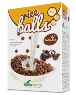 Ricers Balls Arroz Con Chocolate 250Gr.Bio Vegan – Soria Natural