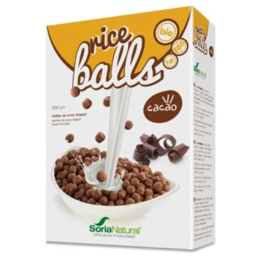 Soria Natural - Ricers Balls Arroz Con Chocolate 250Gr.Bio Vegan