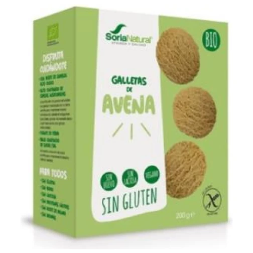 Soria Natural - Galletas De Avena 200Gr. Bio Sg Vegan