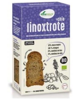 Biscote Linoxtrote Integral Con Lino-Chia 300G Bio – Soria Natural