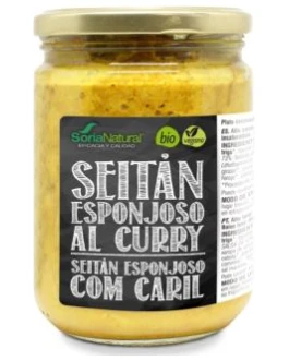 Seitan Esponjoso Al Curry 375Gr. – Soria Natural