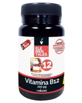 Vitamina B12 100Mcg 120Comp. Elementales – Novadiet