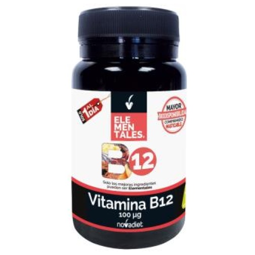 Novadiet - Vitamina B12 100Mcg 120Comp. Elementales