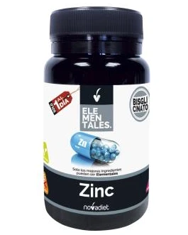 Zinc 60Cap. Elementales – Novadiet