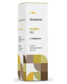 JENGIBRE aceite esencial BIO 5ml. – Terpenic