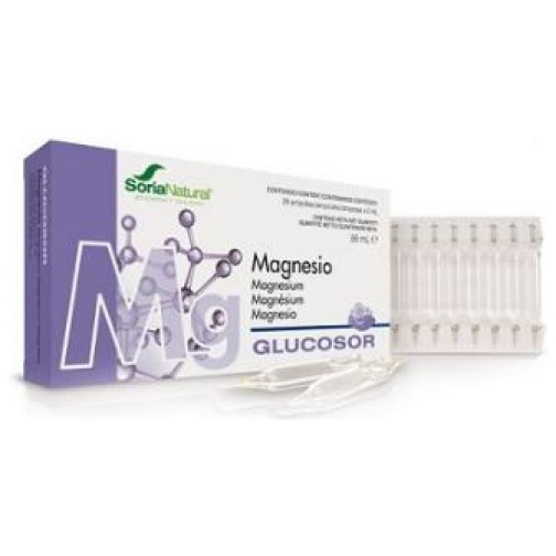 Soria Natural - Glucosor Magnesio 28Amp.