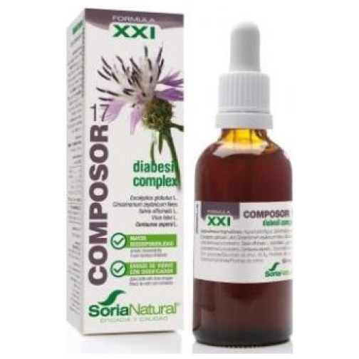 Soria Natural - Composor 17 Diabesil Complex Xxi 50Ml.