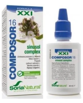 Composor 16 Sinusol Complex Xxi 25Ml. – Soria Natural