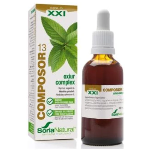 Soria Natural - Composor 13 Oxiur Complex-Lombrisor Xxi 50Ml.