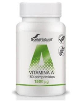 Vitamina A Liberacion Sostenida 250Mg 150Comp. – Soria Natural