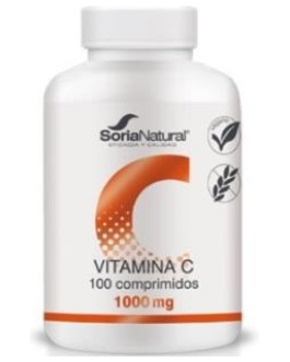 Vitamina C Liberacion Sostenida 1000Mg 100Comp. – Soria Natural