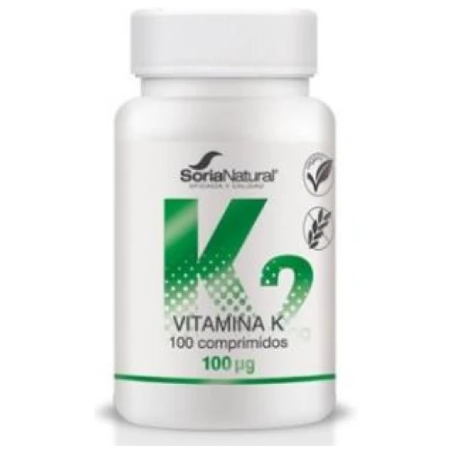 Soria Natural - Vitamina K Liberacion Sostenida 250Mg 100Comp.