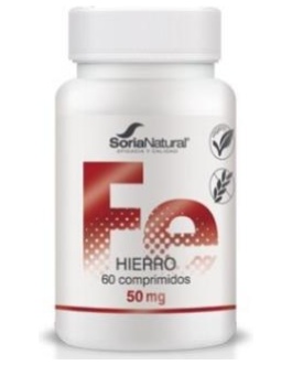 Hierro Liberacion Sostenida 50Mg 60Comp. – Soria Natural