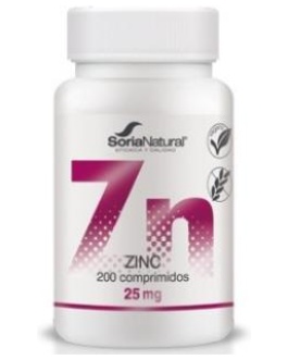 Zinc Liberacion Sostenida 200Comp. – Soria Natural