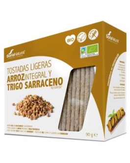 Tostadas De Arroz Integral Y Trigo Sarraceno 90Gr. – Soria Natural