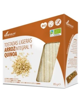 Tostadas De Arroz Integral Y Quinoa 85Gr. Bio – Soria Natural