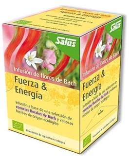 Infusión de Flores de Bach Fuerza & Energía 15 filtros – Salus