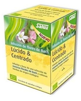 Infusión de Flores de Bach Lúcido & Centrado 15 filtros – Salus